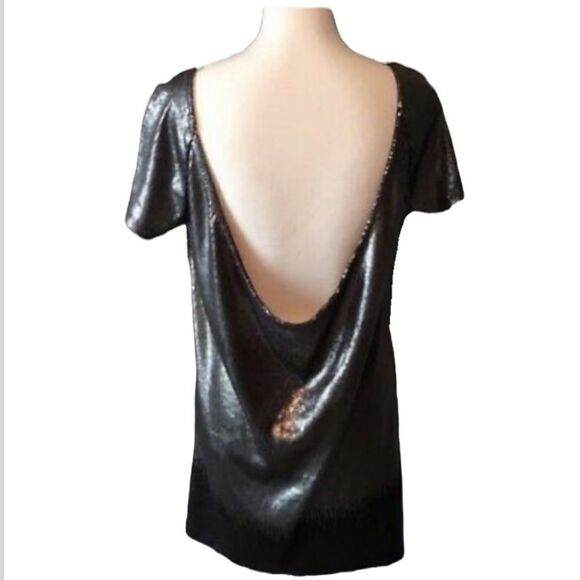 ✨HP✨FP Ombre Sequins Gunmetal Gray Dress✨ - Picture 11 of 11